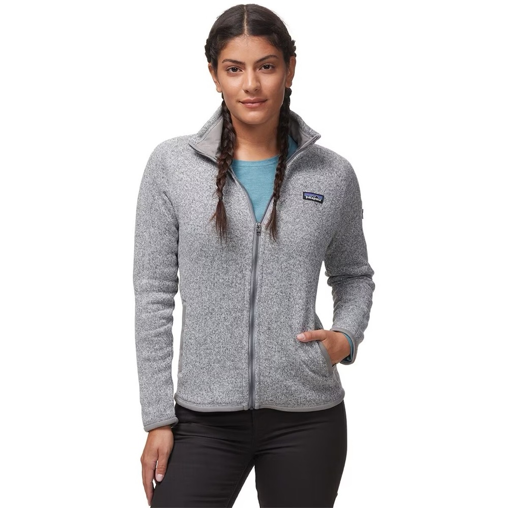 Patagonia Women’s Better Sweater Jacket — Size Medium — Gray — NWT — Small Logo